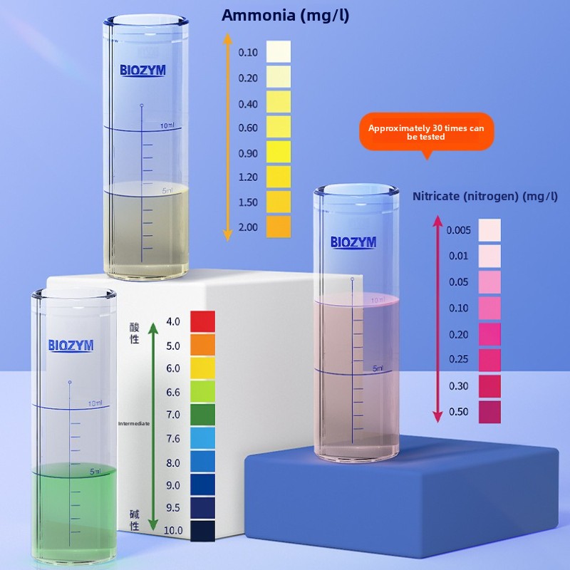 BIOZYM Kit de prueba de acuari - Aquarium Test Kit reseña y precio