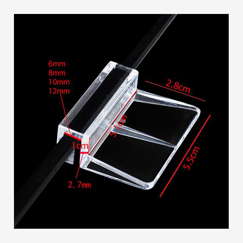 Lo más nuevo, Clips acrílicos  - Aquarium Fish Glass reseña y precio