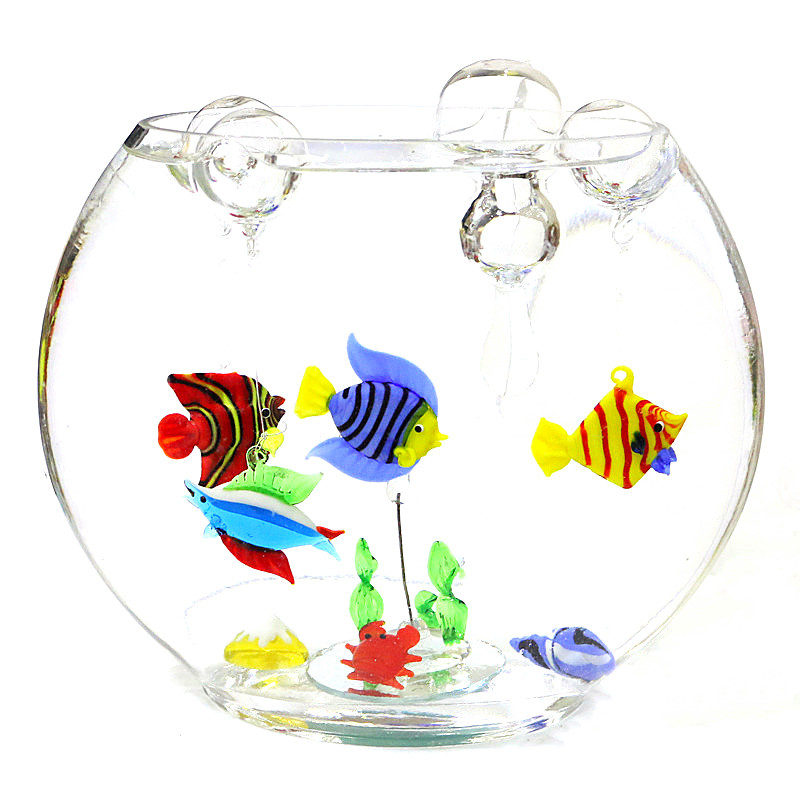 Estatua de Animal marino de ar - Aquarium Fish Glass reseña y precio