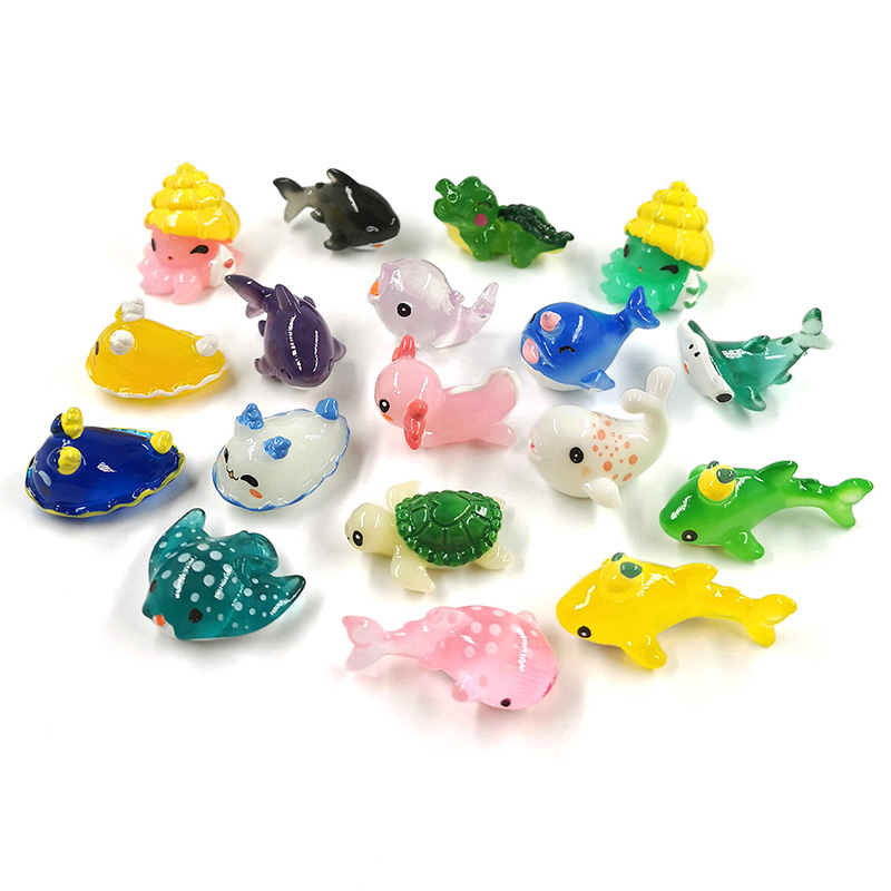 Modelo de estatuilla de tiburó - Aquarium Fish Dolphin reseña y precio