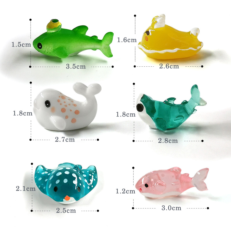 Modelo de estatuilla de tiburó - Aquarium Fish Dolphin reseña y precio