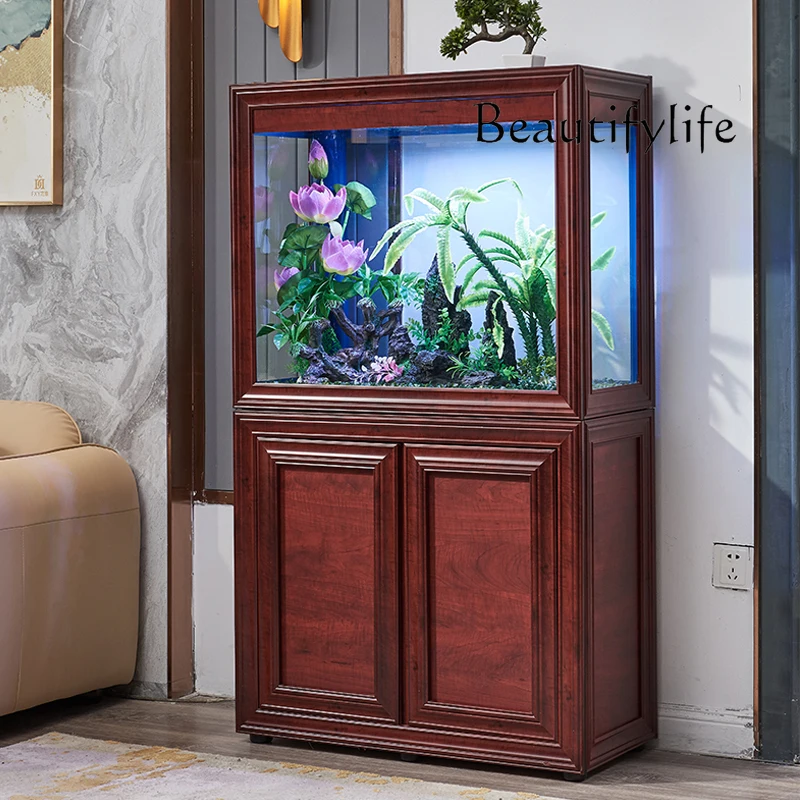 R sala de estar hogar pequeño  - Aquarium Fish Dragon reseña y precio