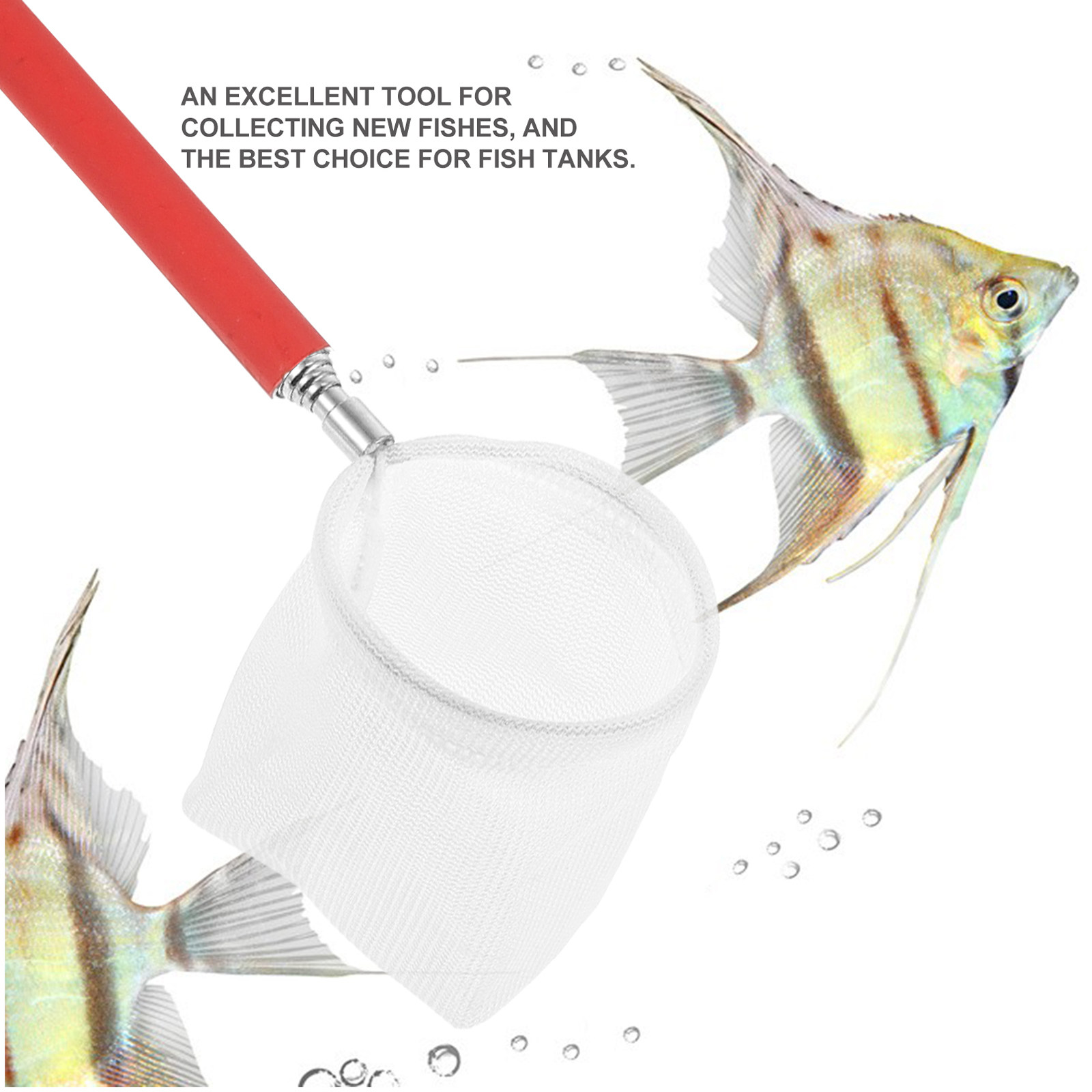 Red de Pesca Telescópica de Ac - Aquarium Fishland reseña y precio