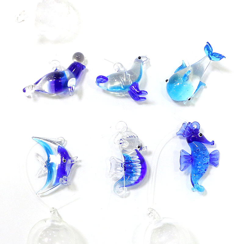 Colgante de cristal flotante c - Aquarium Fish Dolphin reseña y precio