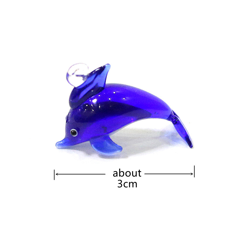 colgantes de vidrio de animale - Aquarium Fish Dolphin reseña y precio