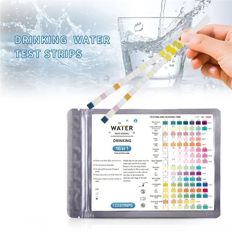 ABZL Kit de 120 Tiras Reactiva - Aquarium Test Kit reseña y precio