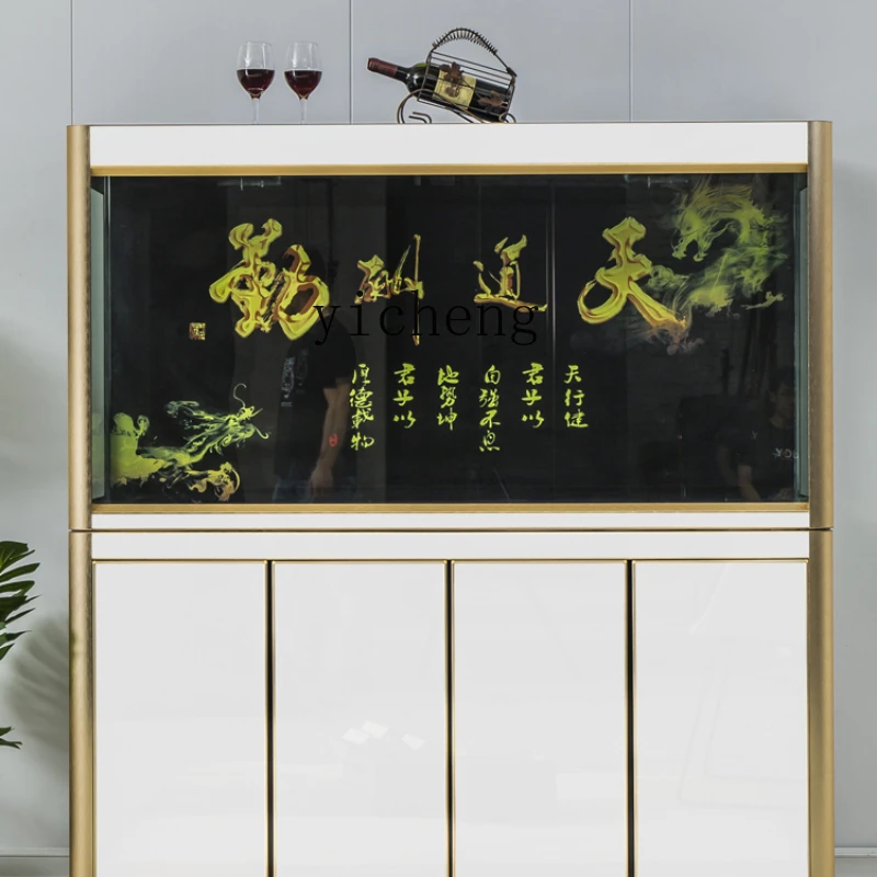 ZZf ecológico hogar sala de es - Aquarium Fish Dragon reseña y precio