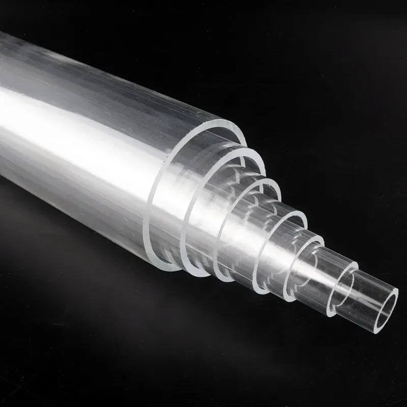Tubo Acrílico Transparente de  - Aquarium Fishing reseña y precio