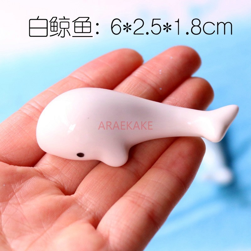 Adornos de cerámica de ballena - Aquarium Fish Dolphin reseña y precio