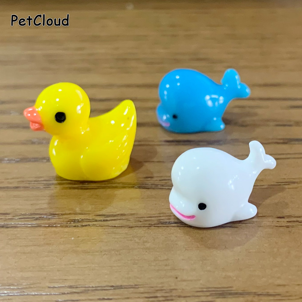 Adorno para pecera, patos, bal - Aquarium Fish Dolphin reseña y precio