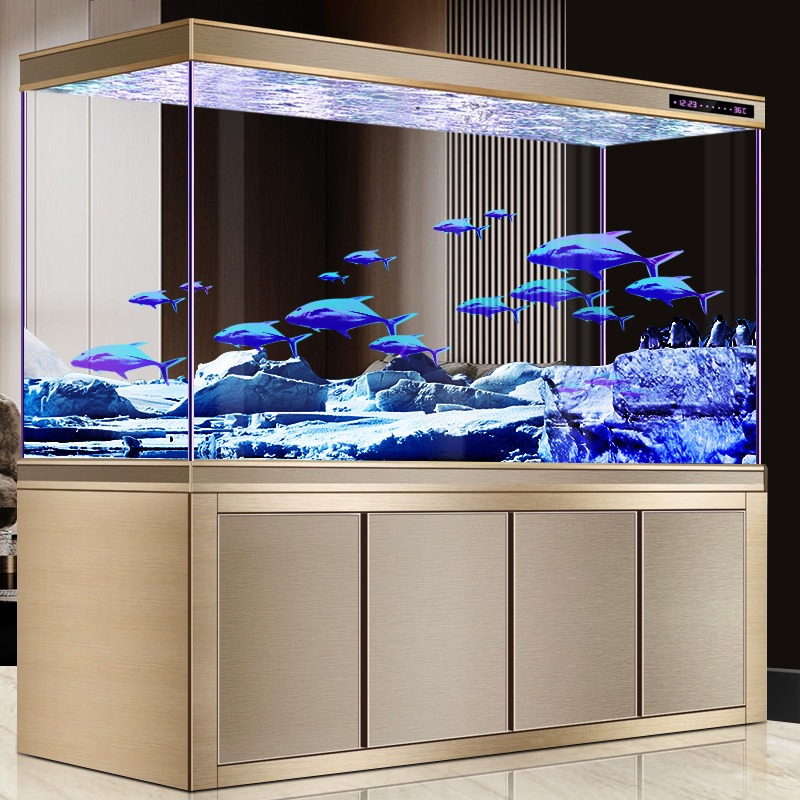 Nuevo acuario grande para sala - Aquarium Fish Dragon reseña y precio