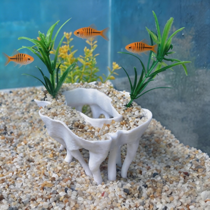 Plantas de acuario impresas en - Aquarium Fish Games reseña y precio