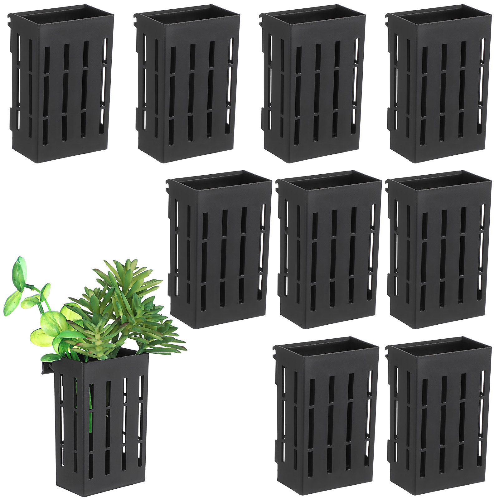 10 Piezas de Cestas Colgantes  - Aquarium Fish Pot reseña y precio