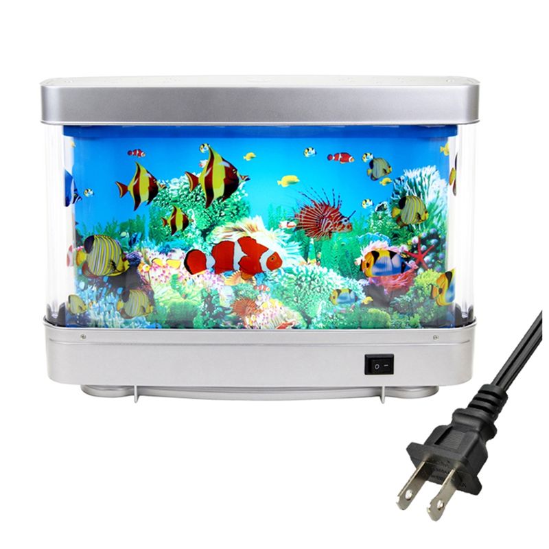 【Envío Rápido】 Lámpara LED par - Aquarium Fish Dolphin reseña y precio
