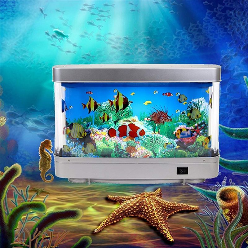 【Envío Rápido】 Lámpara LED par - Aquarium Fish Dolphin reseña y precio