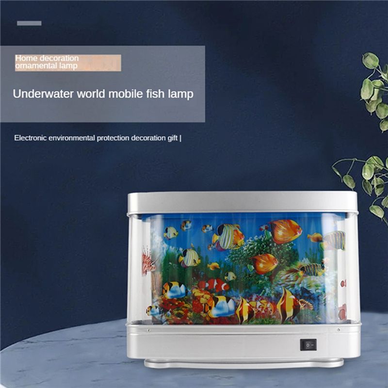 【Envío Rápido】 Lámpara LED par - Aquarium Fish Dolphin reseña y precio