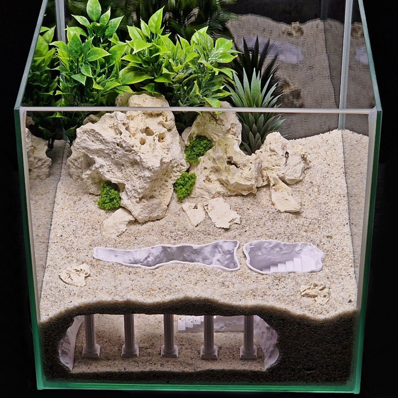 Cueva para Acuario, Decoración - Aquarium Fish Games reseña y precio