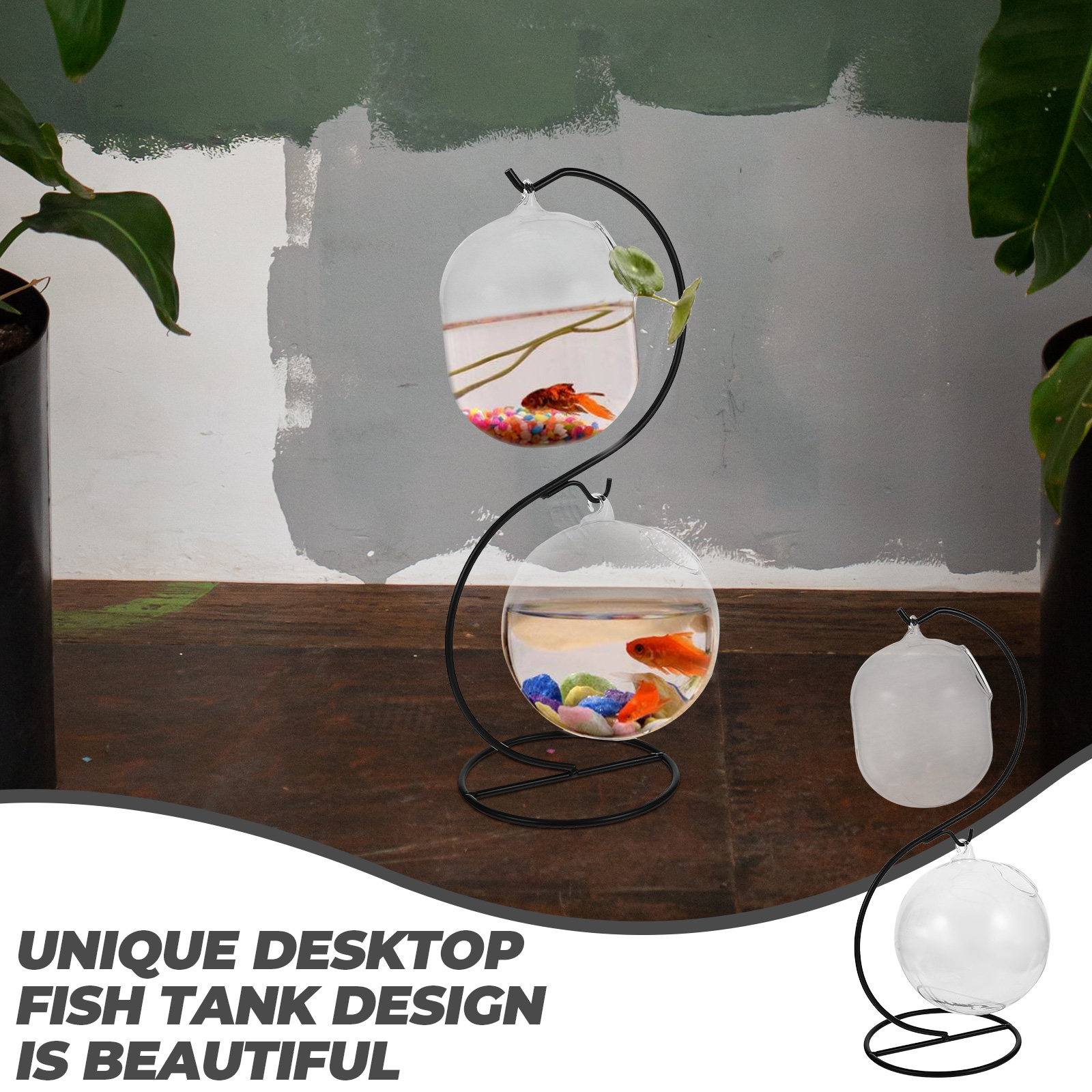 1 Juego de Pecera de Cristal T - Aquarium Fish Glass reseña y precio